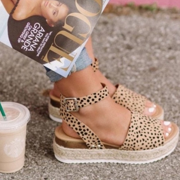 Cheetah print Espadrilles - Picture 7 of 8